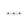 HX TRIPLE MONITOR BOW KIT POLISHED