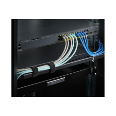 STARTECH 1U HORIZONTAL CABLE MANAGEMENT BAR, ADJ DEPTH, RACK-MOUNT BAR 2YR