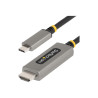 STARTECH 2M USB-C TO HDMI ADAPTER CABLE, 8K 60HZ, HDR10, USB-C TO HDMI CONVERTER, 3 YR
