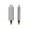 STARTECH USB C DISPLAYPORT 1 4 TO HDMI 2 1 CABLE 3M