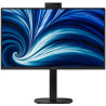 PHILIPS 24" (16:9) MONITOR, FHD IPS, HDMI, DP, USB(5), USB-C, LAN, WCAM, SPKR, H/ADJ, 4YR