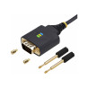 STARTECH 13FT (4M) 2-PORT USB TO SERIAL ADAPTER CABLE, INTERCHANGEABLE DB9 SCREWS/NUTS, CO