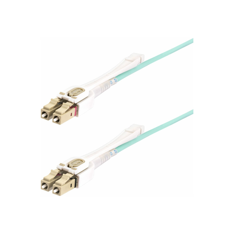 STARTECH 10M LC/LC-UPC OM4 MULTIMODE FIBER CABLE, PUSH PULL TABS, 50/125, 100G, LTW