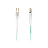 STARTECH 10M LC/LC-UPC OM4 MULTIMODE FIBER CABLE, PUSH PULL TABS, 50/125, 100G, LTW