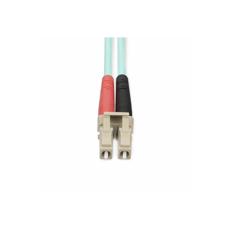 STARTECH 20M LC/UPC TO LC/UPC OM4 MULTIMODE FIBER OPTIC CABLE, DUPLEX 50/125M, LTW