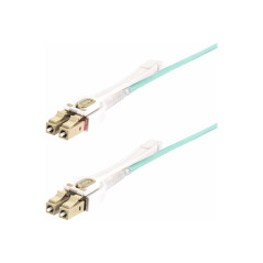 STARTECH 8M LC/LC-UPC OM4 MULTIMODE FIBER CABLE, PUSH PULL TABS, 50/125, 100G, LTW