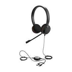 JABRA CORDED EVOLVE 20 SE UC STEREO HEADSET,USB-C/A