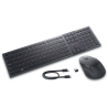 DELL KM900 WIRELESS PRO PREMIUM COLLABORATION RECHARGEABLE KEYBOARD & MOUSE - GRAPHITE, 3Y
