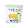 STARTECH 1M LC FIBER OPTIC CABLE ,10GB, MM DUPLEX 50 /125 - LSZH, LTW (AQUA)