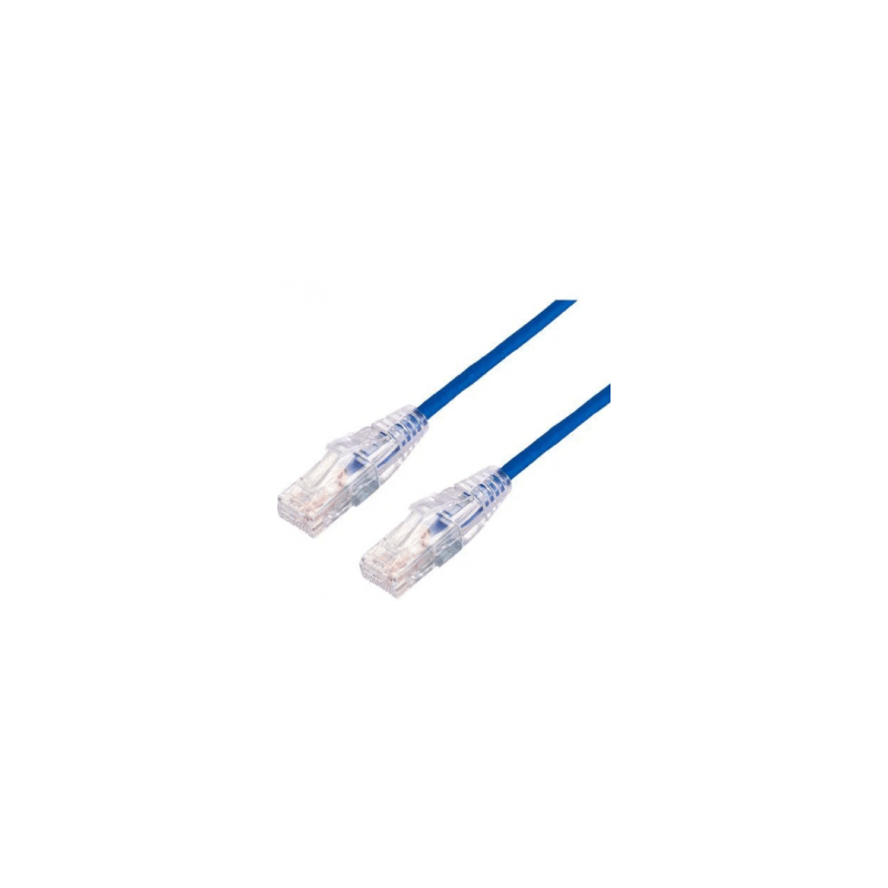 CAT6A CABLE 5M, 3.8MM DIAMETER, 10 GBPS, 28AWG, 3YR Cat6a-5m-Slim-3.8mm