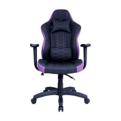 COOLER MASTER CALIBER E1 GAMING CHAIR PURPLE, PREMIUM COMFORT&STYLE, BREATHABLE LEATHER 1Y