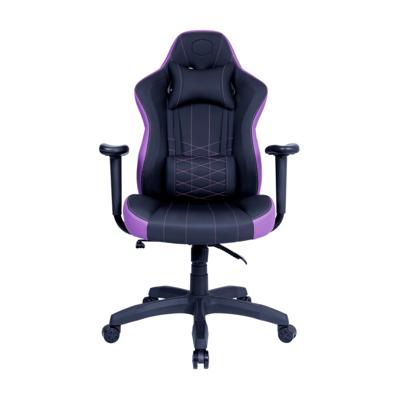 COOLER MASTER CALIBER E1 GAMING CHAIR PURPLE, PREMIUM COMFORT&STYLE, BREATHABLE LEATHER 1Y