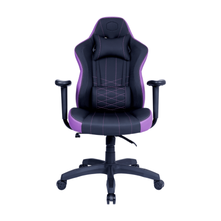 COOLER MASTER CALIBER E1 GAMING CHAIR PURPLE, PREMIUM COMFORT&STYLE, BREATHABLE LEATHER 1Y