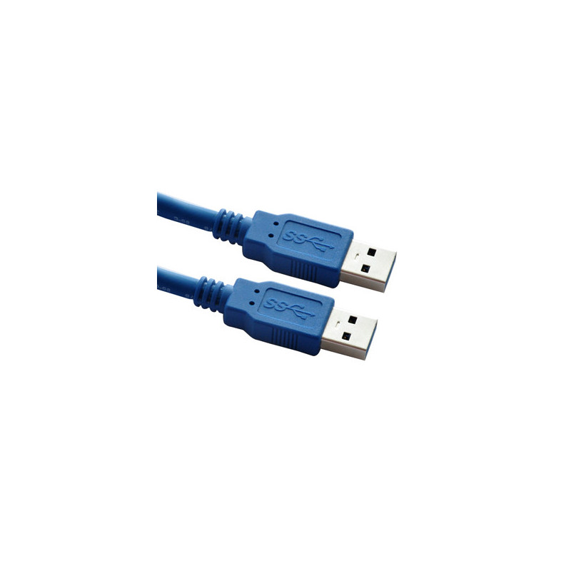 Astrotek USB 3.0 Cable 2m - Type A Male to Type A Male Blue Colour