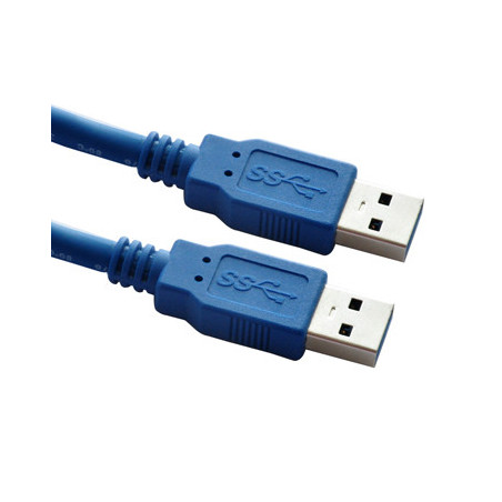 Astrotek USB 3.0 Cable 2m - Type A Male to Type A Male Blue Colour