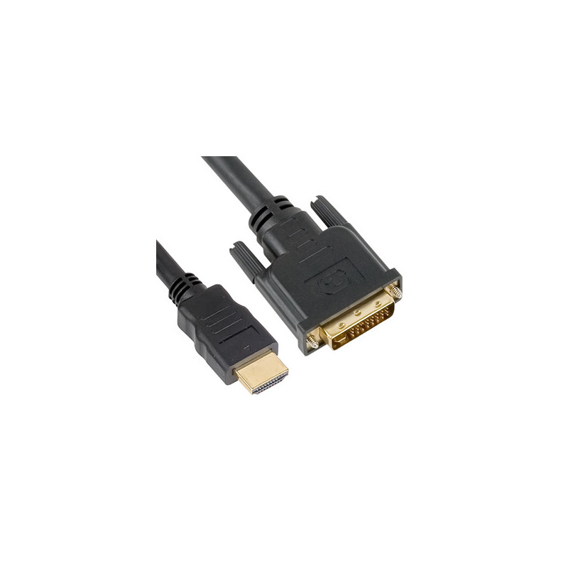 Astrotek 3m HDMI to DVI-D Adapter Converter Cable - Male to Male 30AWG Gold Plated PVC Jacket for PS4 PS3 Xbox 360 Monitor PC Co