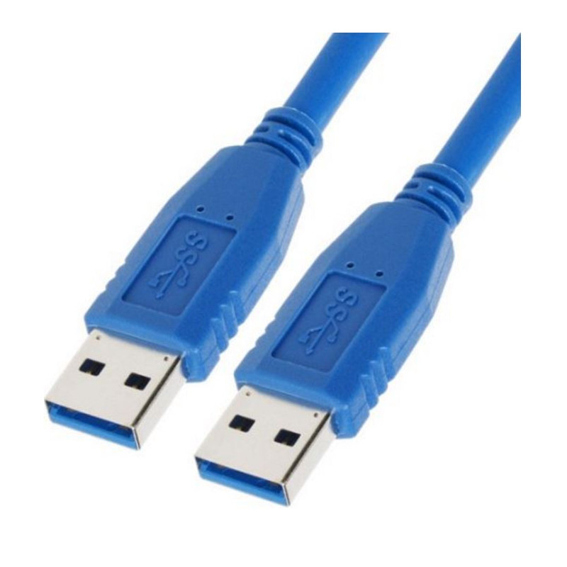 Astrotek USB 3.0 Cable 1m - Type A Male to Type A Male Blue Colour