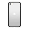 OtterBox Apple iPhone SE (3rd & 2nd gen) and iPhone 8/7 React Series Case - Black Crystal (Clear/Black) (77-80951) - Drop Protec