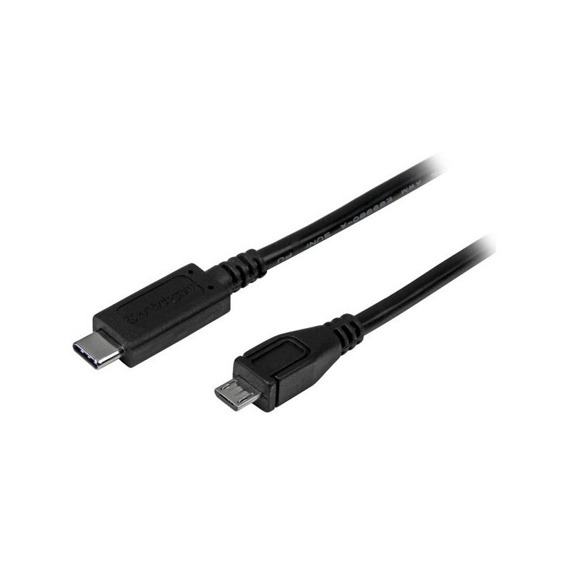 StarTech USB-C to Micro-B Cable - M/M - 1m (3ft) - USB 2.0