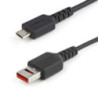 StarTech 3ft (1m) Secure Charging Cable USB-A to Micro USB Data Blocker Charge-Only Cable Power-Only