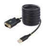 10ft/3m USB to RS232 Serial Adapter