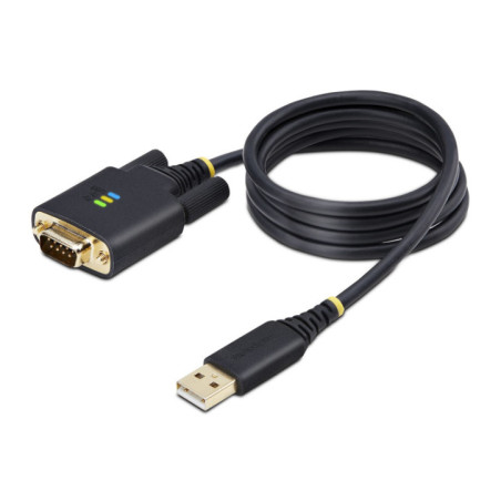 STARTECH 1M USB TO SERIAL ADAPTER CABLE, COM RETENTION, FTDI, RS232, CHANGEABLE SCREWS/NUT
