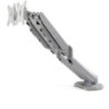 STARTECH DUAL MONITOR DESK MOUNT <32", <8KG, FULL MOTION, VESA, SILVER, USB, AUDIO, 2YR