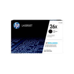 HP 26X BLACK TONER - HIGH YIELD - APPROX 9K PAGES. FOR M402,M426 PRINTERS