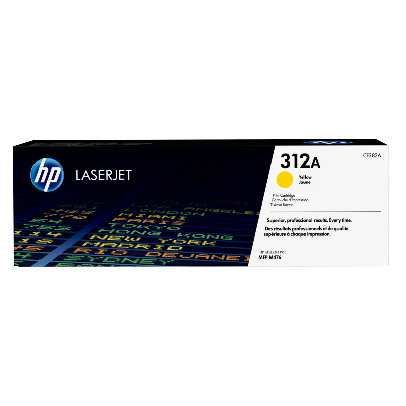 HP 312A YELLOW ORIGINAL LASERJET CARTRIDGE