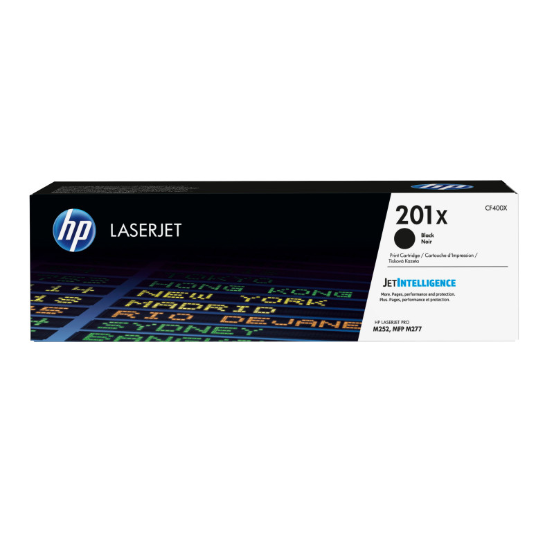 HP 201X BLACK TONER - HIGH YIELD - APPROX 6.5K PAGES - M252, M277 COMPATIBLE