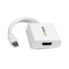 STARTECH mDP TO HDMI ADAPTER, WHITE, 3YR