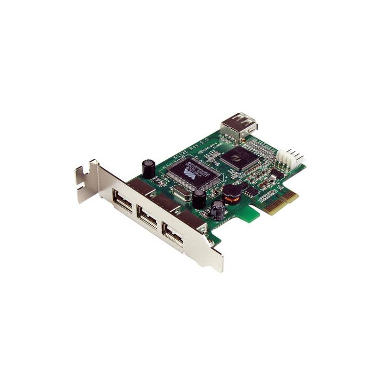 STARTECH 4 PORT USB 2.0 PCIE CARD - LOW PROFILE 2YR