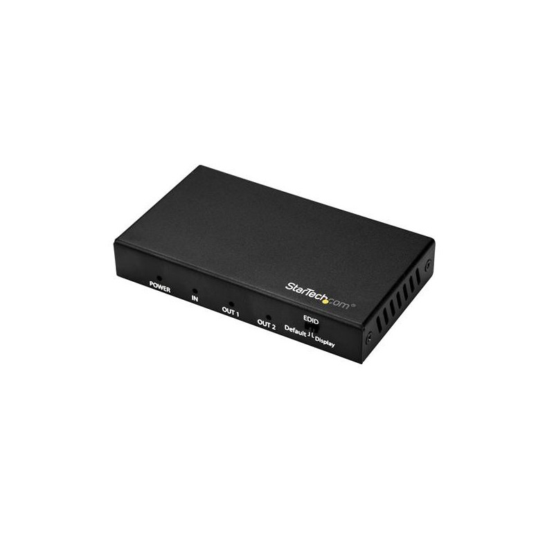 STARTECH 2 PORT HDMI SPLITTER - 4K 60HZ - 1X2 WAY HDMI 2.0 SPLITTER 2YR