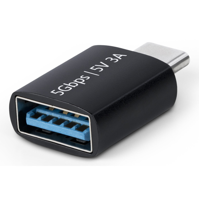 STARTECH USB-C TO USB-A ADAPTER, USB 5Gbps, METAL HOUSING, M/F, 2YR