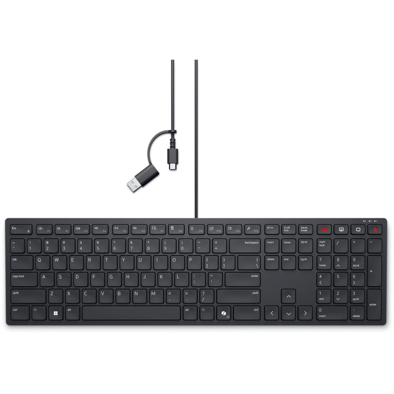 DELL WIRED COLLABORATION KEYBOARD US ENGLISH - KB525C - RETAIL PACKAGING