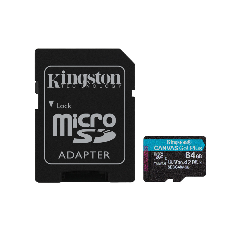 64GB MICROSDXC CANVAS GO PLUS GEN4