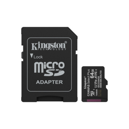 64GB microSDXC Canvas Select+ Gen3 100MB