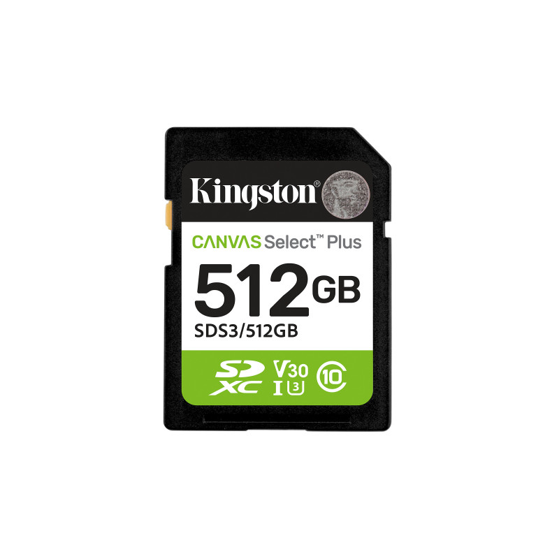 512GB SDXC Canvas Select Plus Gen3 150MB