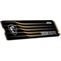 MSI SPATIUM M480 PRO PCIe 4.0 NVMe M.2 1TB SSD, 1GB DDR4, Sequential Read up to 7400MB/s, Sequential Write up to 6000MB/s, 700 T