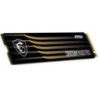 MSI SPATIUM M480 PRO PCIe 4.0 NVMe M.2 1TB SSD, 1GB DDR4, Sequential Read up to 7400MB/s, Sequential Write up to 6000MB/s, 700 T