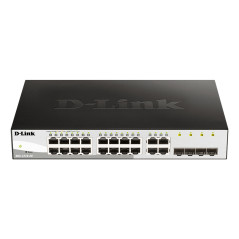 16-Port 10/100/1000Mbps + 4-Port SFP.