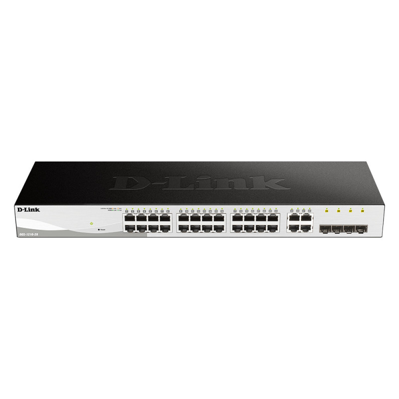 24-Port 10/100/1000Mbps + 4-Port SFP.