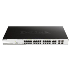 24-Port 10/100/1000Mbps + 4-Port SFP PoE