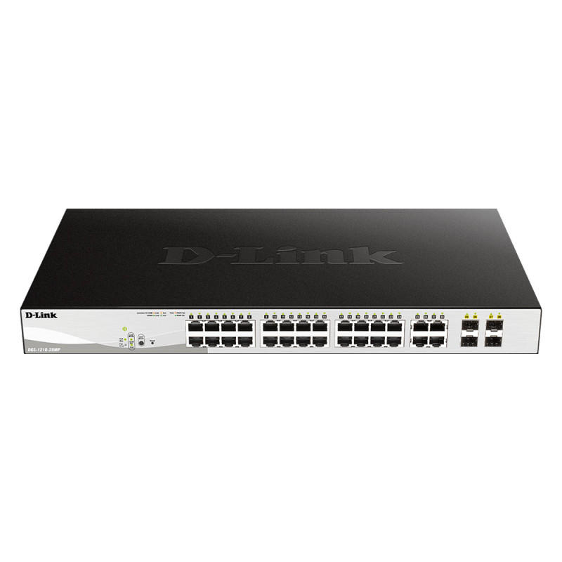 24-Port 10/100/1000Mbps + 4-Port SFP PoE