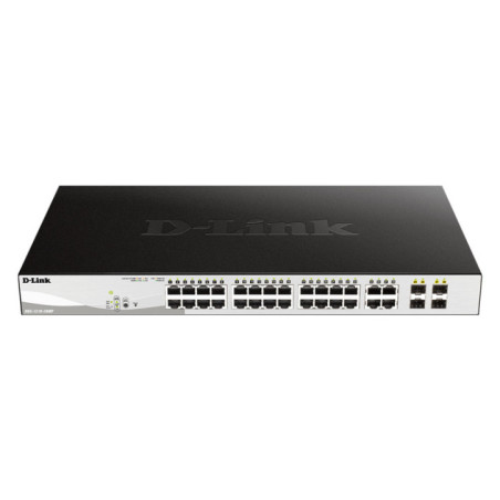 24-Port 10/100/1000Mbps + 4-Port SFP PoE