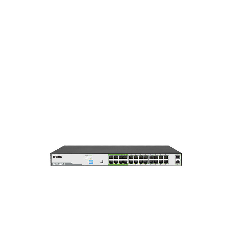 D-Link 250M 24-Port 1000Mbps PoE Switch