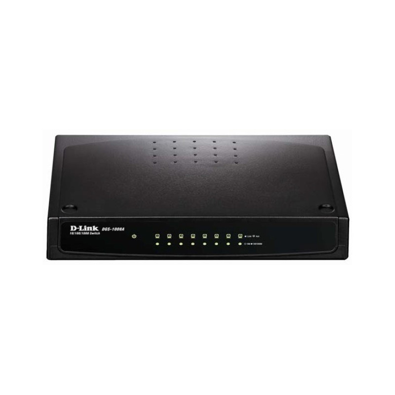Unmanaged 8-Port 10/100/1000BASE-T Switc