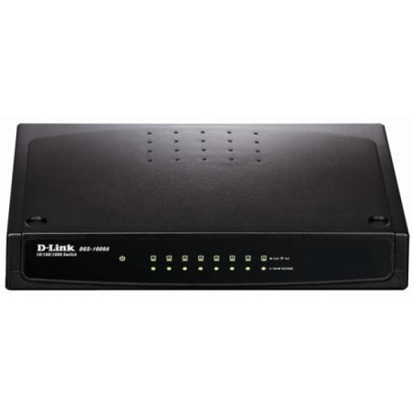 Unmanaged 8-Port 10/100/1000BASE-T Switc
