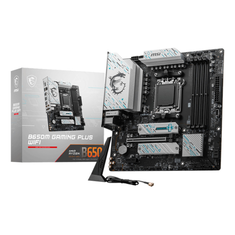 MSI B650M GAMING PLUS WIFI mATX AM5 motherboard