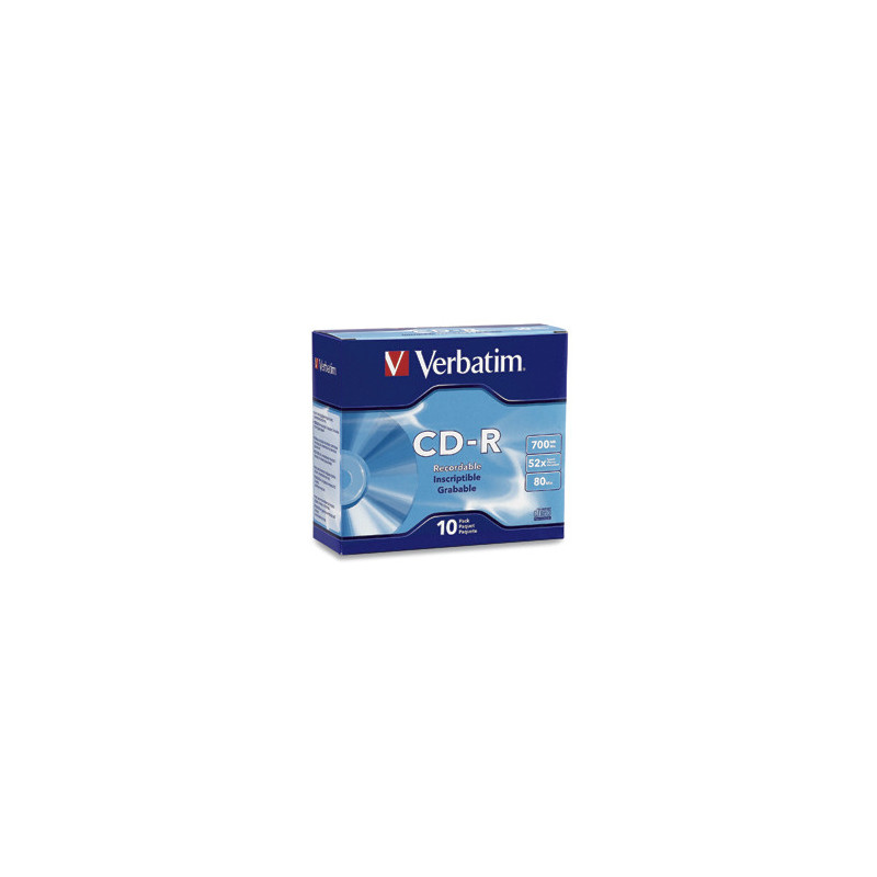 Verbatim CD-R 10pack Slim Case